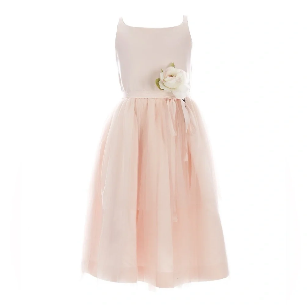 Us Angels BALLERINA FLOWER GIRL DRESS - Pink Size 4T